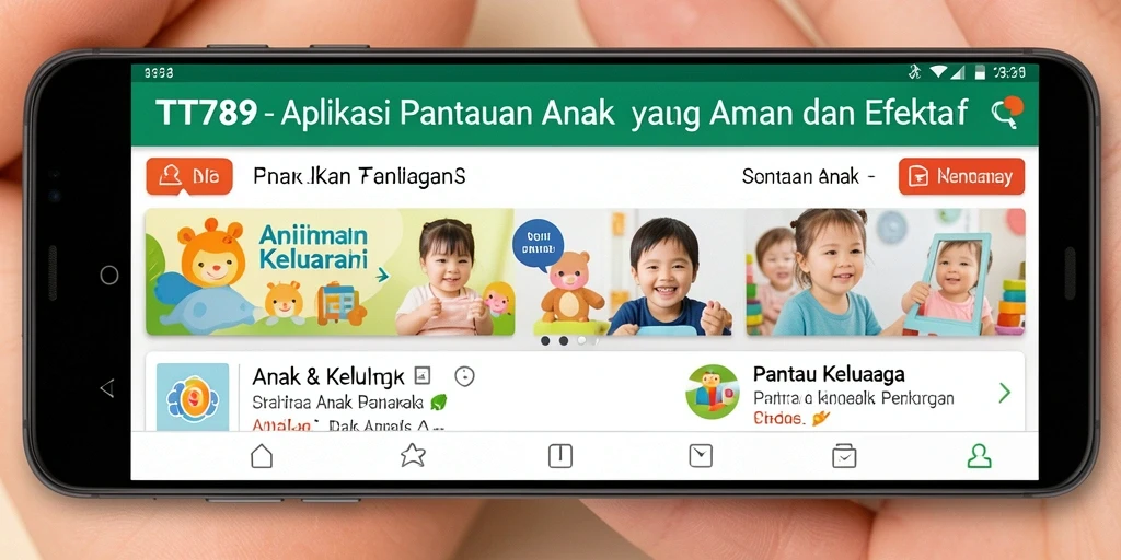Tampilan antarmuka pengguna TT789 yang sederhana dan informatif.