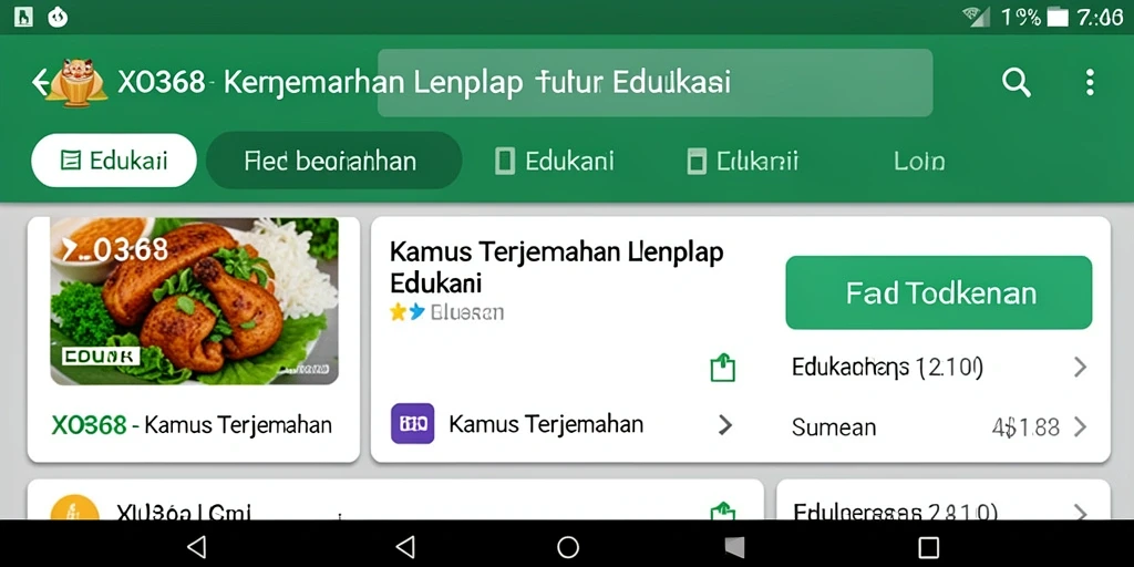 Antarmuka pengguna sederhana dan intuitif dari XO368.