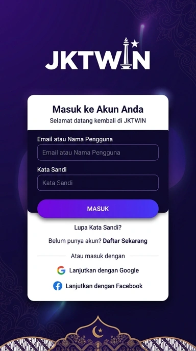 Masuk ke Akun jktwin dengan Mudah